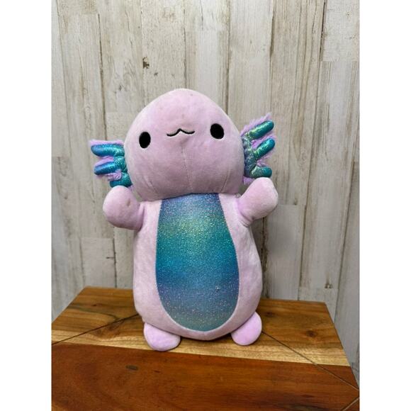 Squishmallows Monica the Axolotl Purple Hug Mees Plush 12" - Picture 1 of 4